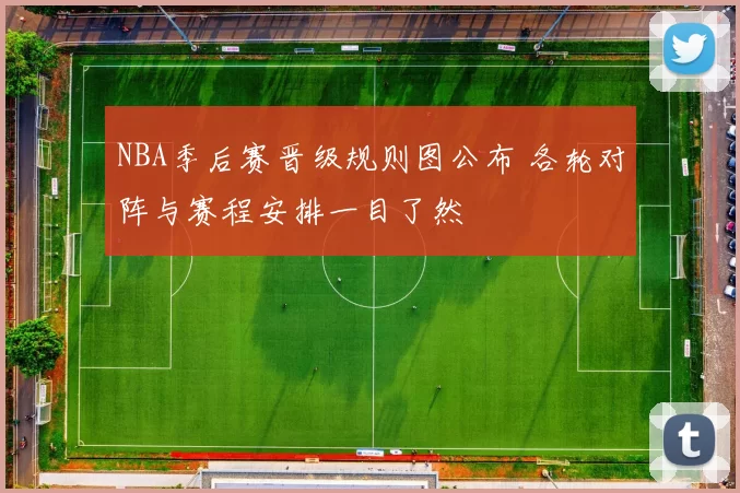 NBA季后赛晋级规则图公布 各轮对阵与赛程安排一目了然